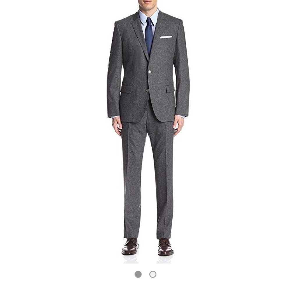 Hugo Boss Hutson Gander Slim-Fit Two-Piece Suit